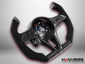Alfa Romeo Giulia Custom Steering Wheel - Carbon Fiber - F1 Style - Non QV Models Alfa Romeo Giulia Custom Steering Wheel - Carbon Fiber - F1 Style - Non QV Models